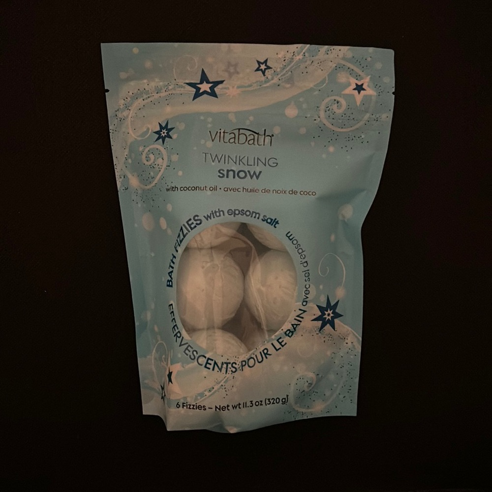 Vitabath Twinkling Snow Bath Fizzies